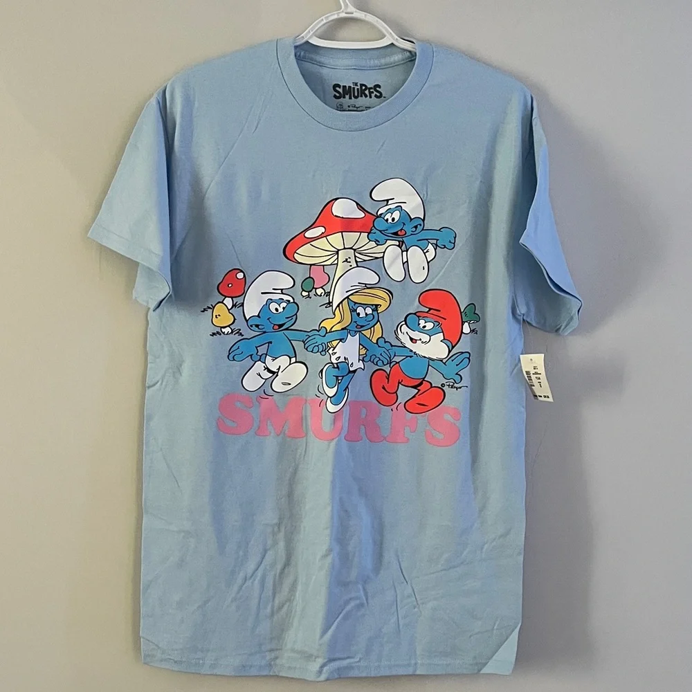 Aeropostale "The Smurfs" Oversized Graphic T-Shirt (NWT) - Picture 1 of 3